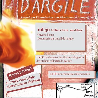 11 JUIN 2017 : DIMANCHE D'ARGILE A LATOUR SUR SORGUES