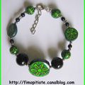 Bracelet rigide vert...