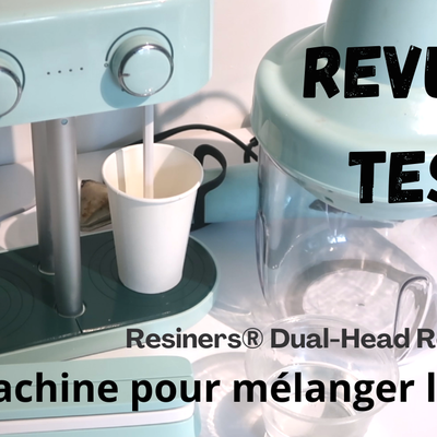 Dual-Head Resin Mixer Resiners® Machine pour mélanger la résine époxy 