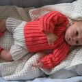 Ensemble au crochet pour bébé reborn