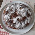  Dessert du jour - Gâteau au yaourt marbré et pommes