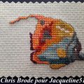 Echange ATC Brodées Août 2024 - 1 !