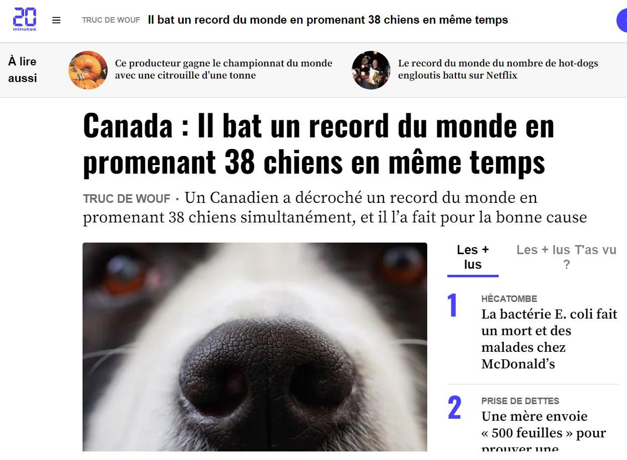 Un truc de wouf