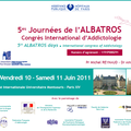 5èmes Journées de l’Albatros - Congrès international d’addictologie 