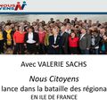 Nous Citoyens se lance dans la bataille des régionales en Ile de France avec Valérie Sachs