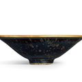 A rare black-glazed 'oil-spot' bowl, Northern Song dynasty (960-1127)