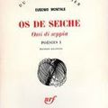 Eugenio MONTALE, Os de seiche