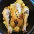 POULET RÔTI AU THYM ET À LA SAUGE