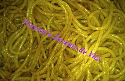 Spaghetti agli'su fritt'