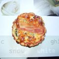 Quiches individuelles à la courgette 