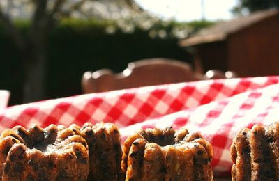 Cannelés poireaux pruneaux sans oeufs