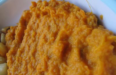 Purée de patate douce - à partir de 7 mois