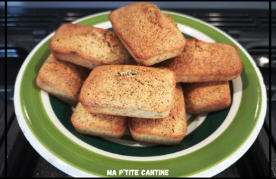 Financiers à la menthe fraîche 