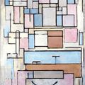 Composition avec plans de couleur : Façade (1914) - Piet Mondrian