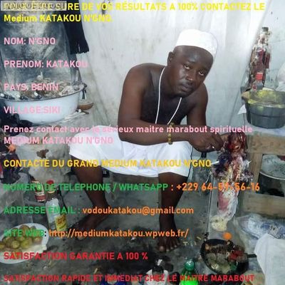 LES DONNAINS D'INTERVENTION DU COMPETENT MEDIUM KATAKOU 