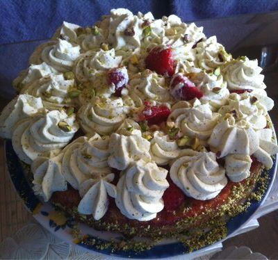 Tarte aux fraises 