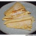 CRÊPES AU LAIT DE COCO