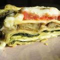 Lasagnes aubergine pesto