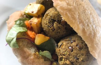 SANDWICH FALAFELS sans gluten