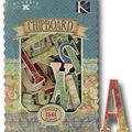 Alphabet chipboard K&Company