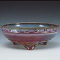 Purple Glazed Drum-shaped Washer, Jun ware, Ming dynasty (1368-1644)