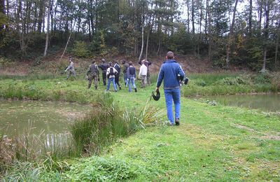 Journée paintball du 27/10 >> forêt etang de guigui