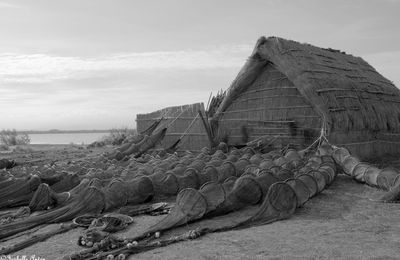 Cabanes de pêcheurs à Canet