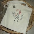 Tote bag "one day..."