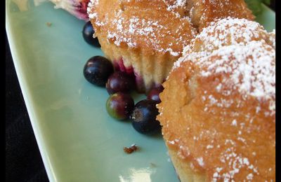 Muffins au cassis