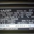 A vendre SHARP GF-777Z No.40304176