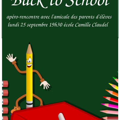 Prochaine réunion de l'amicale: Lundi 25 septembre 2017 19h30 