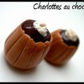 Charlottes au chocolat...