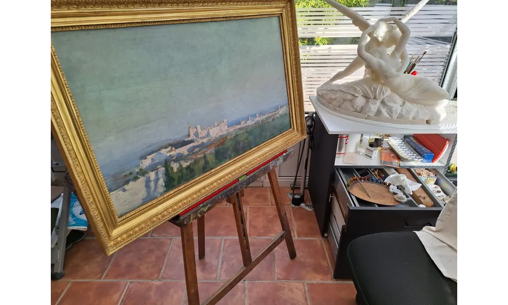 Restauration de tableaux à Uzès