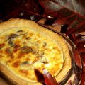 Quiche aux pelures de truffes