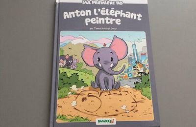 Coup de coeur pour Anton l'éléphant peintre