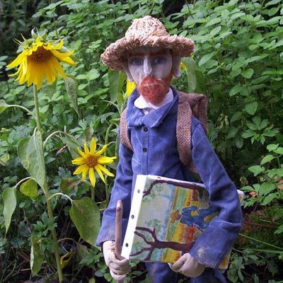 Vincent Van Gogh "sculpture textile"