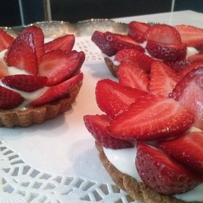 Tarte aux fraises