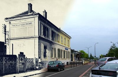 La place de la gare à Franconville (série 15)