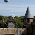 un ballon dans le ciel du PUY DU FOU 