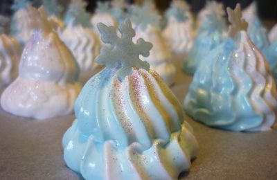 Meringues {Reine des neiges}