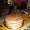 Gâteau Orange et Vanille...