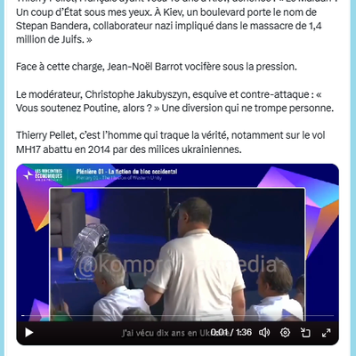 Ukraine: Jean-Noël Barrot interpellé à Aix