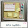 Tableau magnétique (Magnetic Board) pour une semaine, un DIY (43)