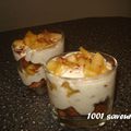 Trifles aux pommes et café