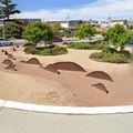 Rond-point à Port Noarlunga South (Australie)