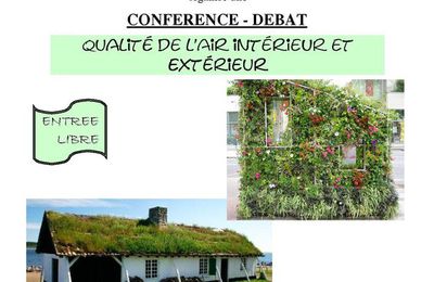 Conférence "qualité de l'air intérieur et extérieur"