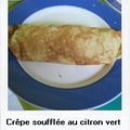 #15 - Crepes soufflées au citron vert