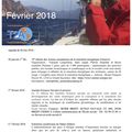 Agenda de la Mer : février 2018 - Agenda of the Sea : february 2018