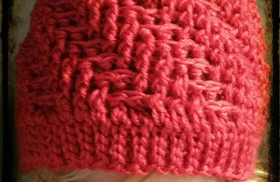 Bonnet texturé en crochet