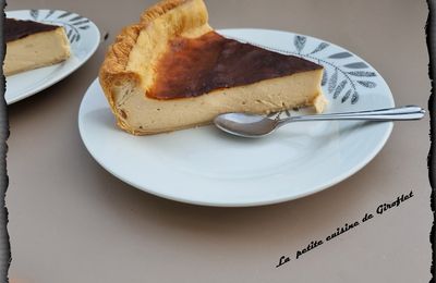 Flanc pâtissier à la vanille 